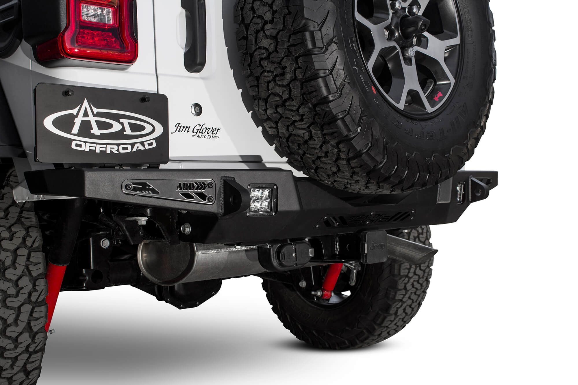 Addictive Desert Designs Stealth Fighter HD Rear Bumper for Jeep JL