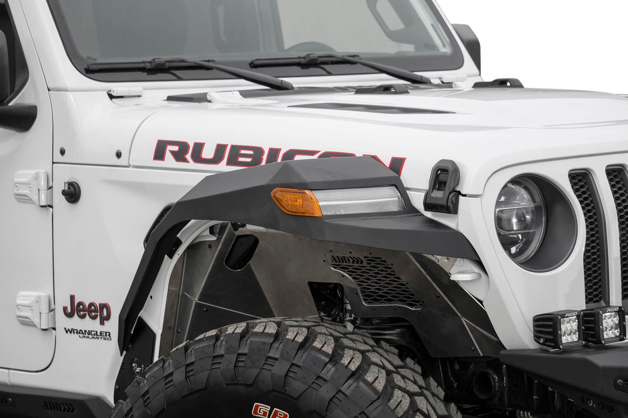 Addictive Desert Designs Rock Fighter Front Fenders for Jeep JL