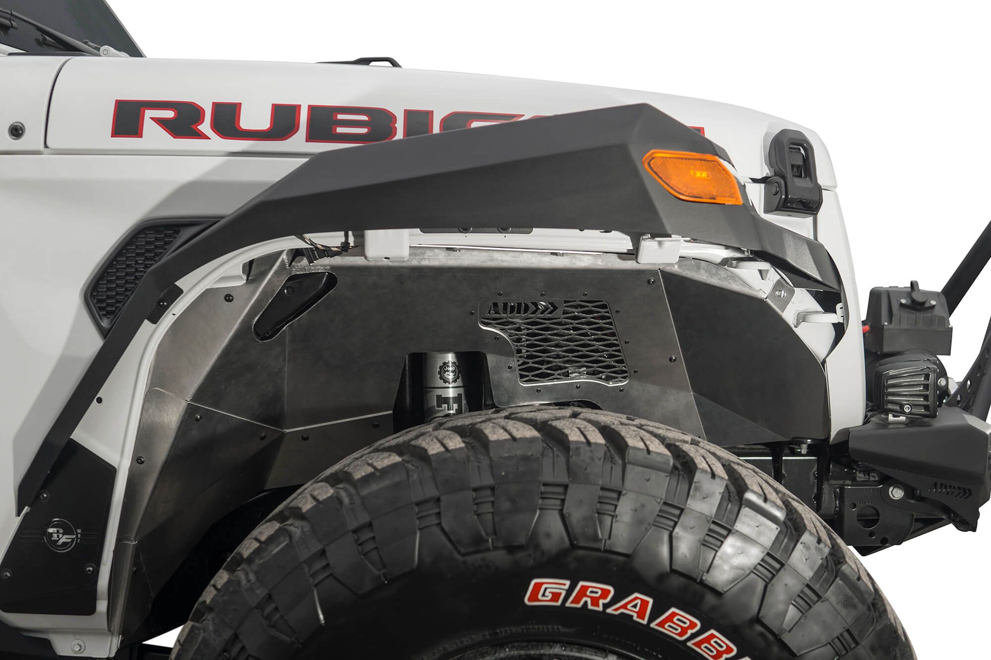 Addictive Desert Designs Rock Fighter Front Inner Fender Liners for Jeep JL