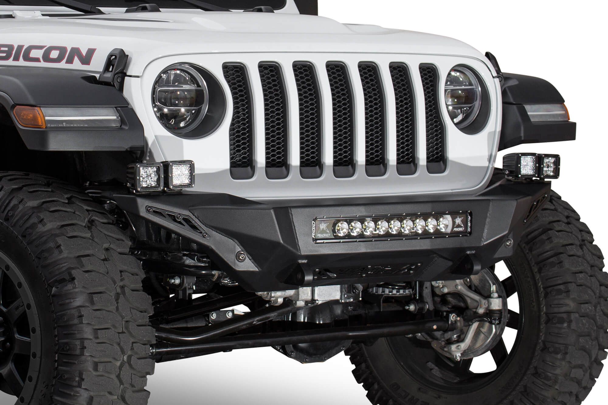 Addictive Desert Designs Stealth Fighter Mid Front Bumper for Jeep JL/JT