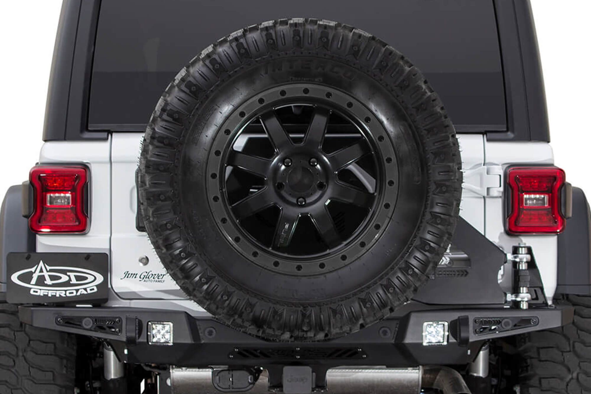 Addictive Desert Designs Stealth Fighter Tire Carrier for Jeep JL