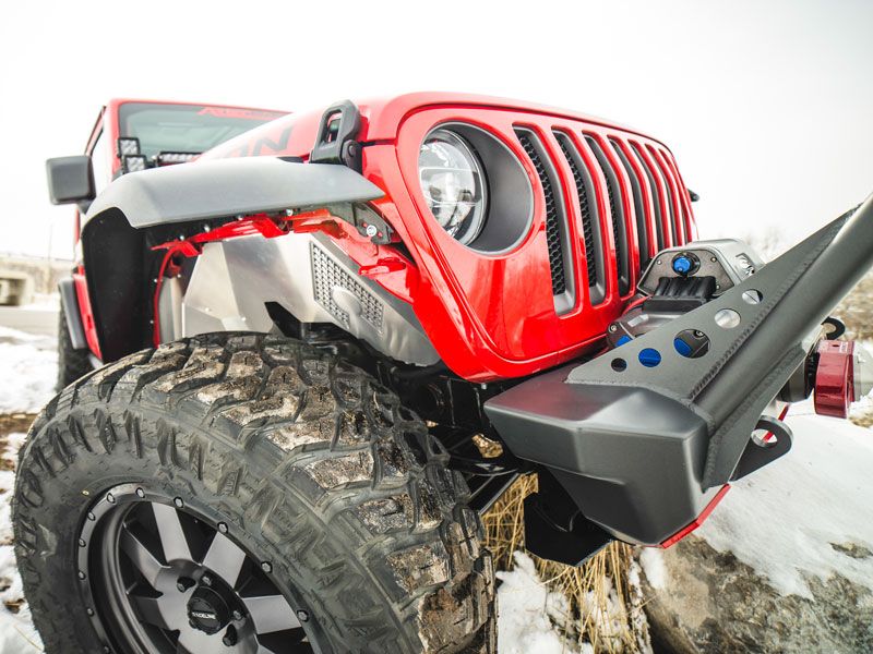 Artec Industries Front Inner Fenders - Vented for Jeep JL