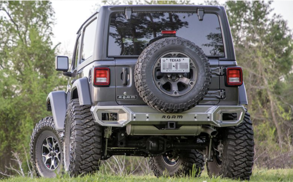 ROAM JL Pioneer Rear Bumper (Aluminum) for Jeep JL