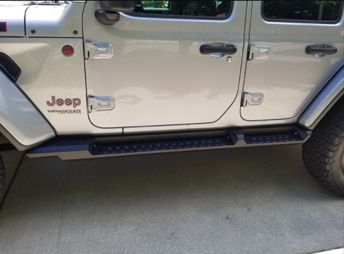 ROAM JL Side Armor Steps for Jeep JL
